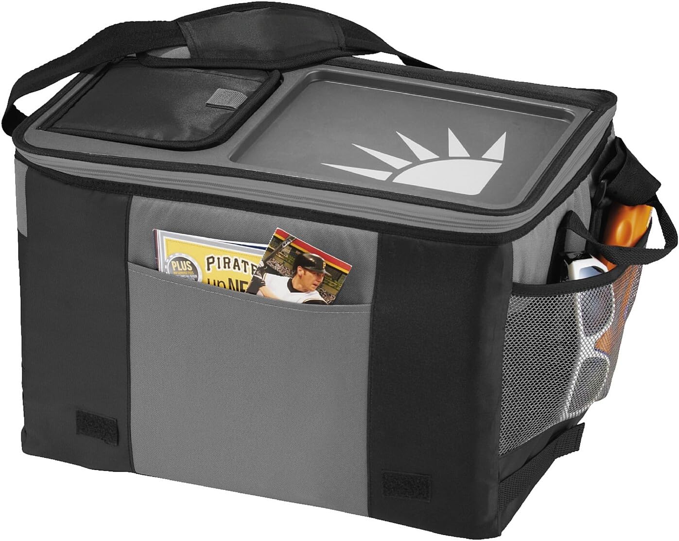 50-can table top cooler - black