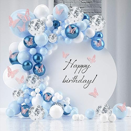 Miniatura 26 de Calcomanías de pared de mariposa 3D, 72 unidades, 3 tamaños, 3 estilos, calcomanías de pared metálicas extraíbles, calcomanías de pared para nevera,