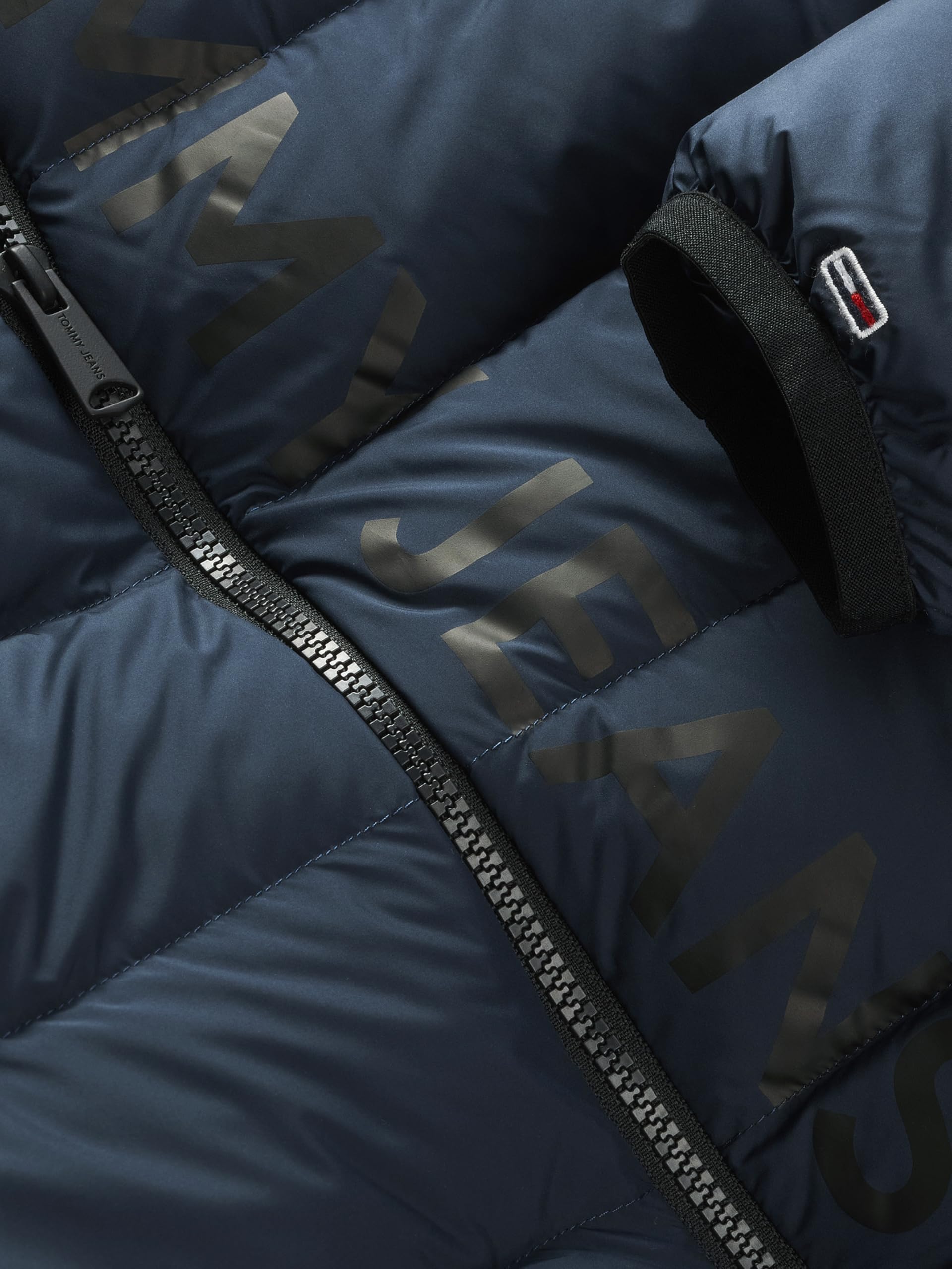 Tommy Jeans Donna Piumino Down Printed Colletto alla Coreana