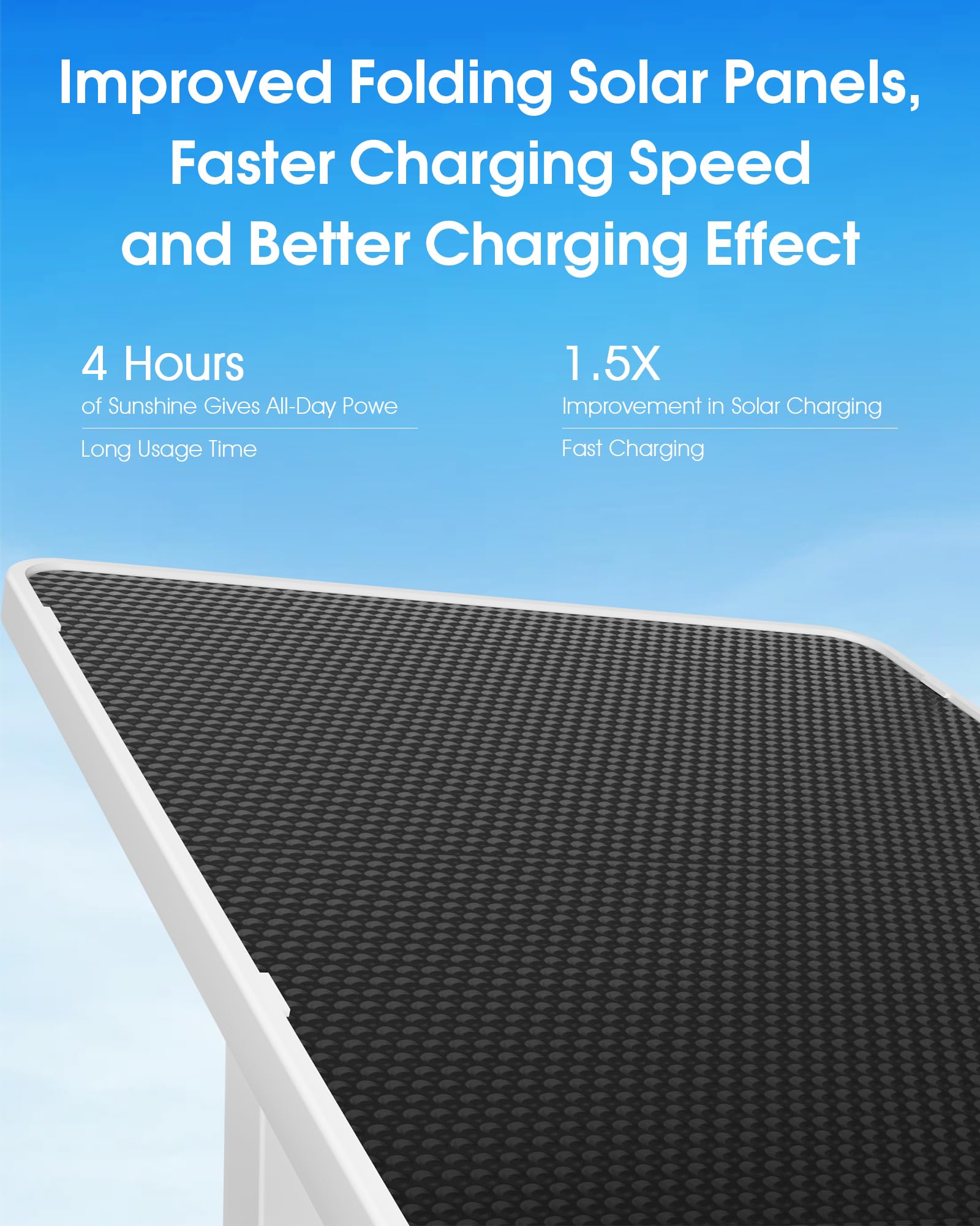 ANRAN Cámara de Vigilancia WiFi Solar Exterior 4K | 360° Cámara Sin Cables con Bateria, 8MP Seguridad Cámara, Visión Nocturna en Color, Detección PIR y AI, Audio Bidireccional