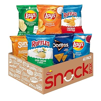 Frito-Lay Tangy Favorites Mix Variety Pack, 1 Ounce (Pack of 40)