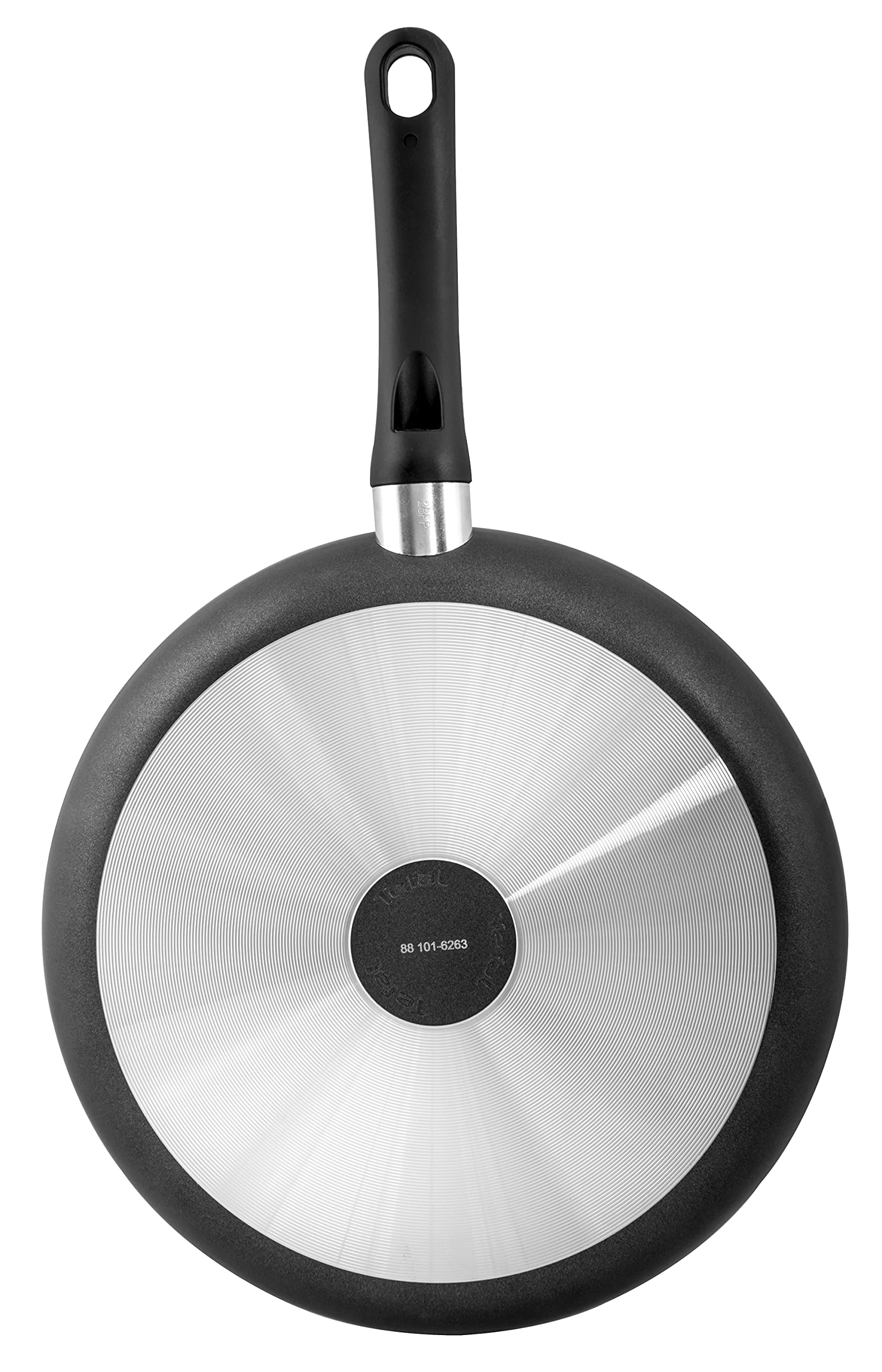 T-FAL Delicia 28 cm Titanium Non-Stick Fry Pan, Grey Coal, Compatible with Gas, Electric, Ceramic, and Halogen Stovetops — Amazon image 7