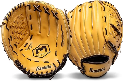 Miniatura 2 de Franklin Sports Field Master - Guante de béisbol y sóftbol, para adulto y joven, mano derecha y mano izquierda, cuadro interior y de campo,