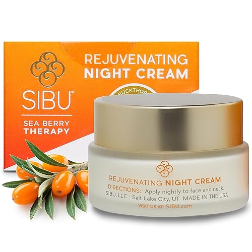 sibu Rejuvenating Night Cream, Sea Buckthorn, 1 oz