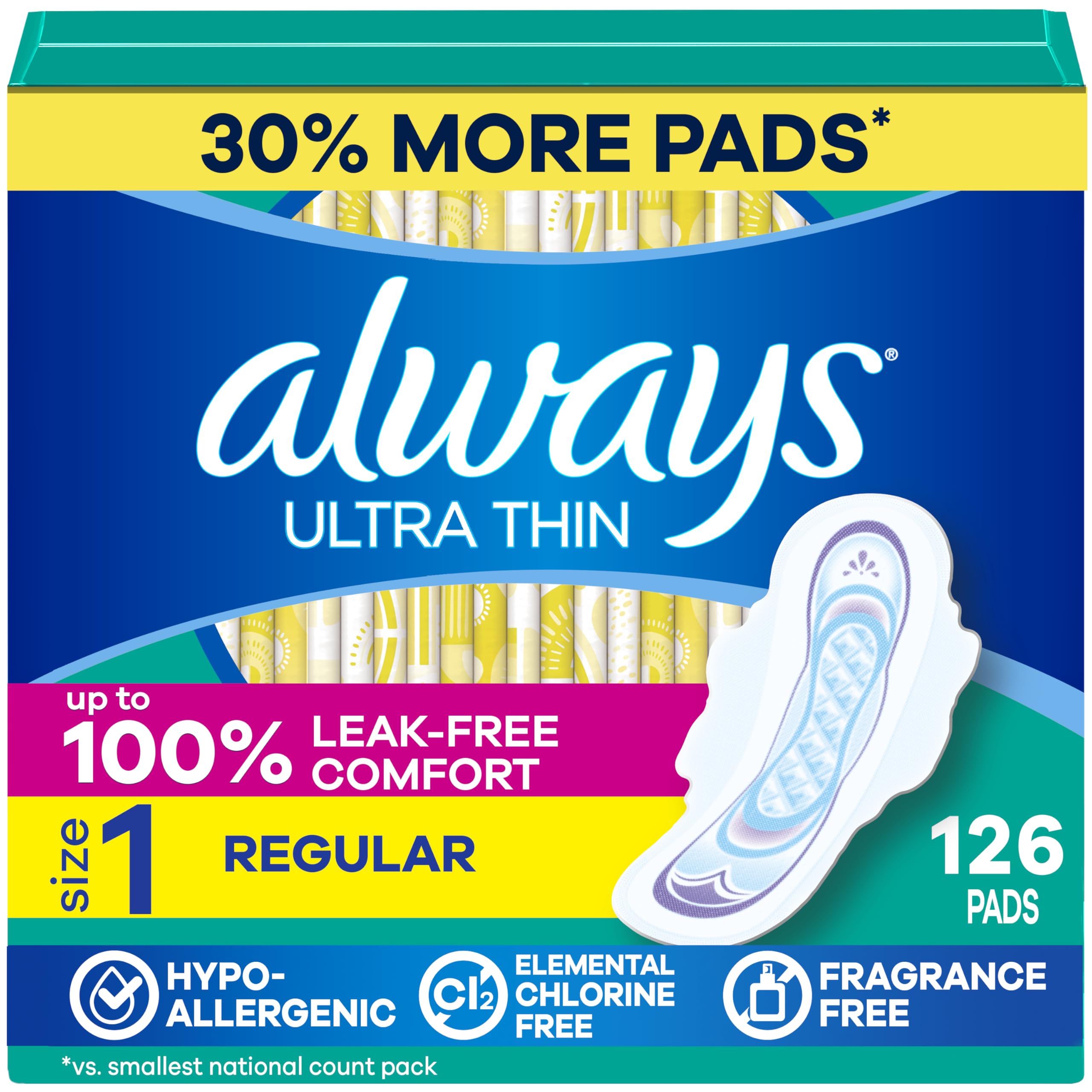 Always Ultra Thin Feminine Pads