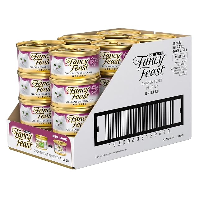 Foto 3 de 8 de AMERICAN DISTRIBUTION & MFG CO Cat Food, Grilled Chicken, 3-oz. Can