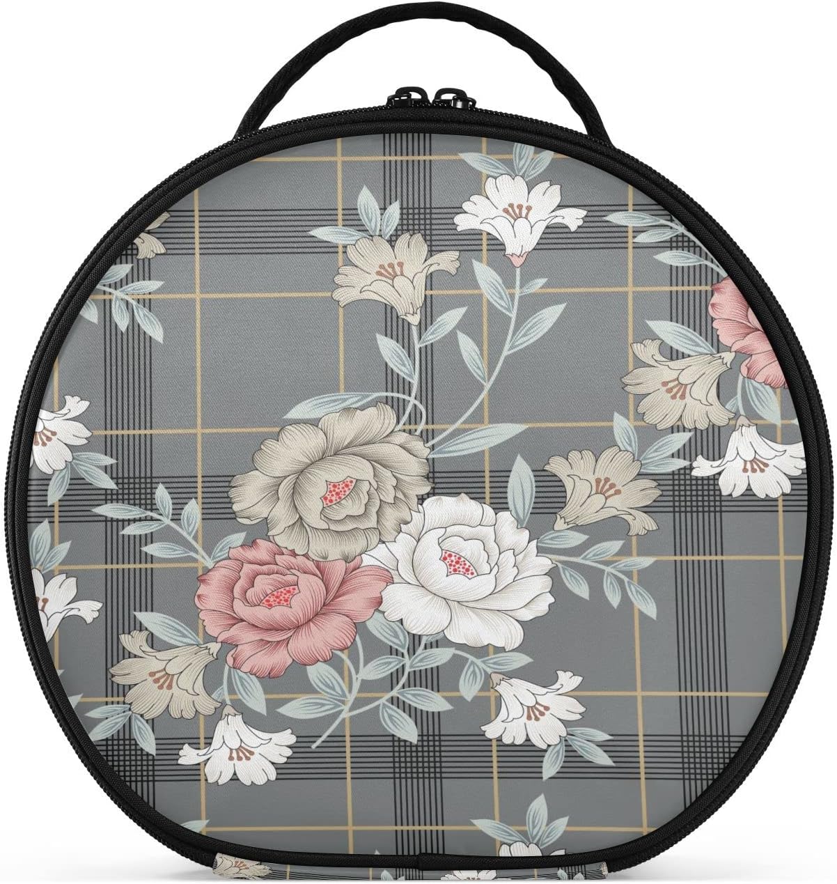 Borsa Cosmetici Da Viaggio Con Specchio LED - Astuccio Trucco Portatile Con Luci Regolabili E Ricarica USB - Foto 12