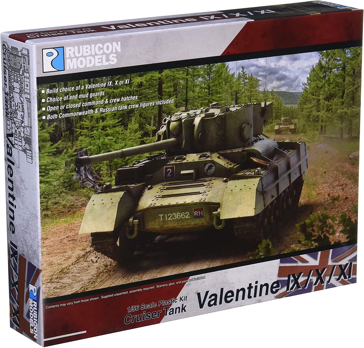 Rubicon Models Valentine Tank Mk IX/X/XI