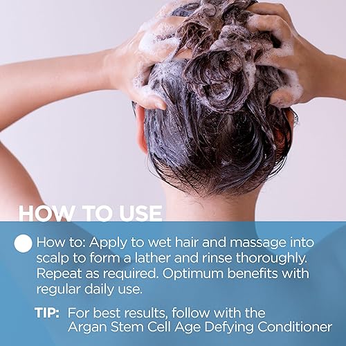 Miniatura 7 de Andalou Naturals Champú antiedad de células madre de argán 115 onzas