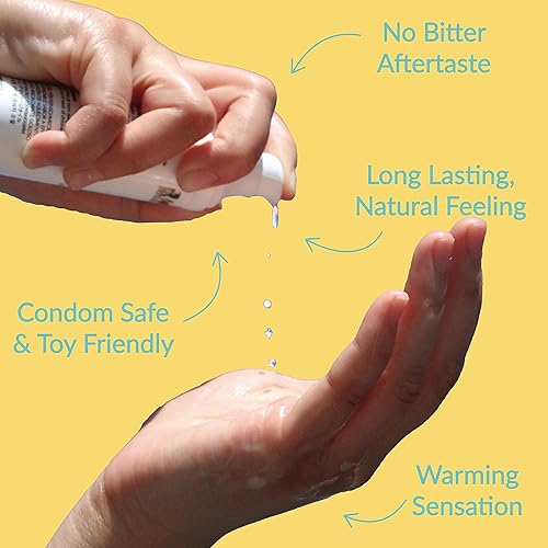 Miniatura 3 de Exsens Aceite de masaje calentador de piña Colada, fórmula natural sin parabenos para personas y parejas, comestible y seguro para el cuerpo, 1.7