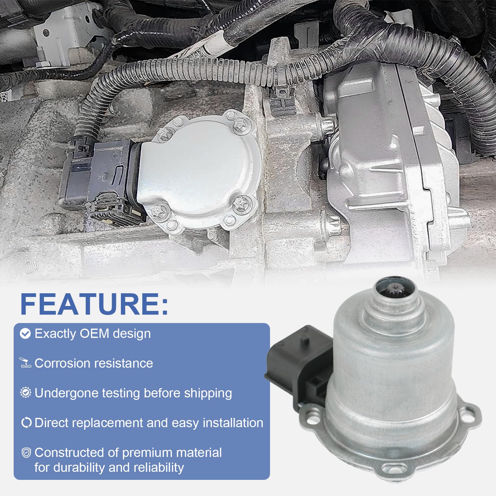 Automatic Transmission Clutch Actuator A/B For Ford Focus & Fiesta 2011-2019 - Replaces OE AE8Z7C604A, 2PCS Set