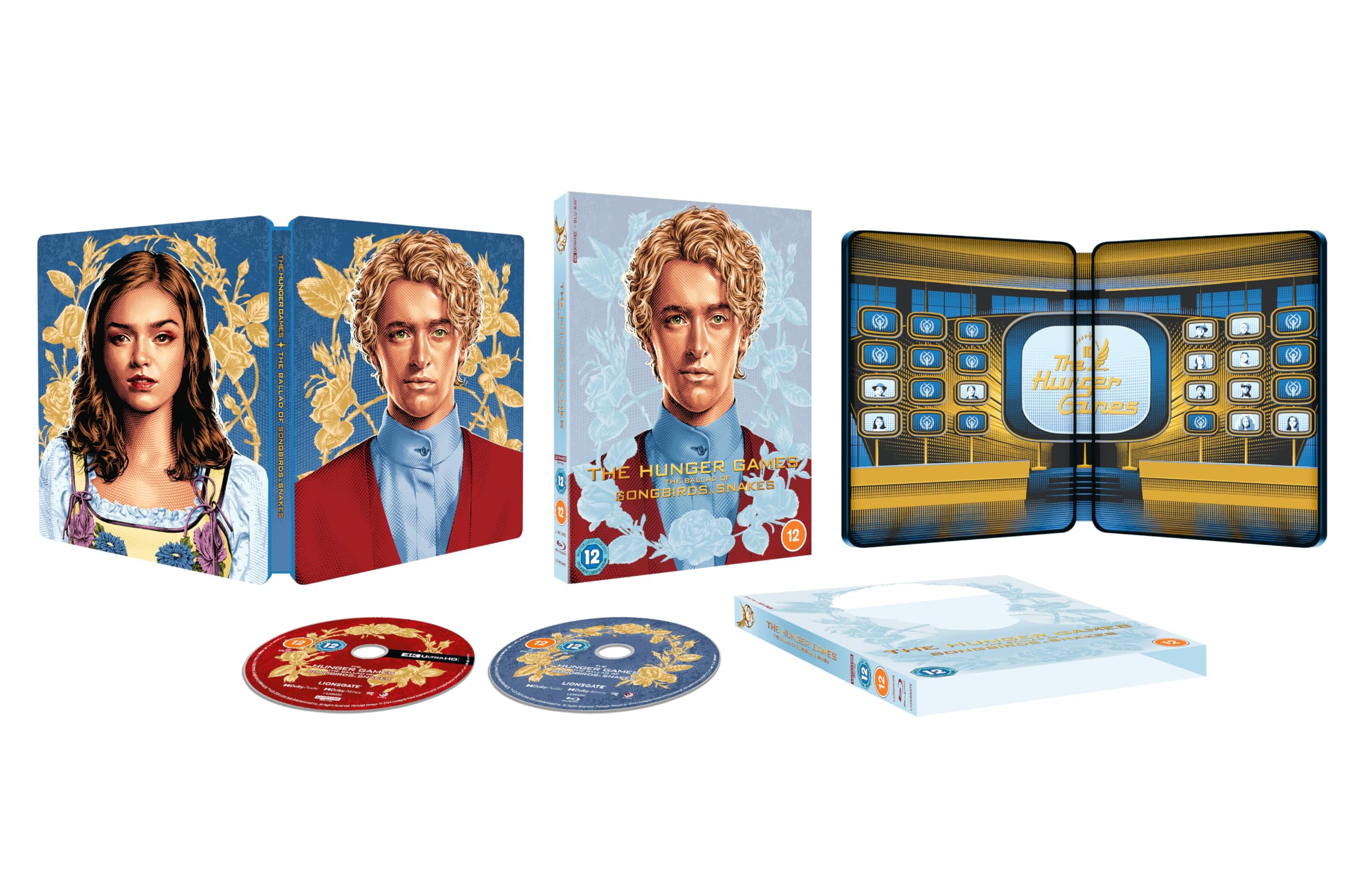 The Hunger Games: The Ballad of Songbirds & Snakes 4K Ultra HD SteelBook (includes Blu-ray)