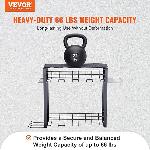 Miniatura 2 de VEVOR Organizador de herramientas eléctricas, 8 ranuras, 3 capas, soporte de pared para taladro inalámbrico, estación de carga de batería,