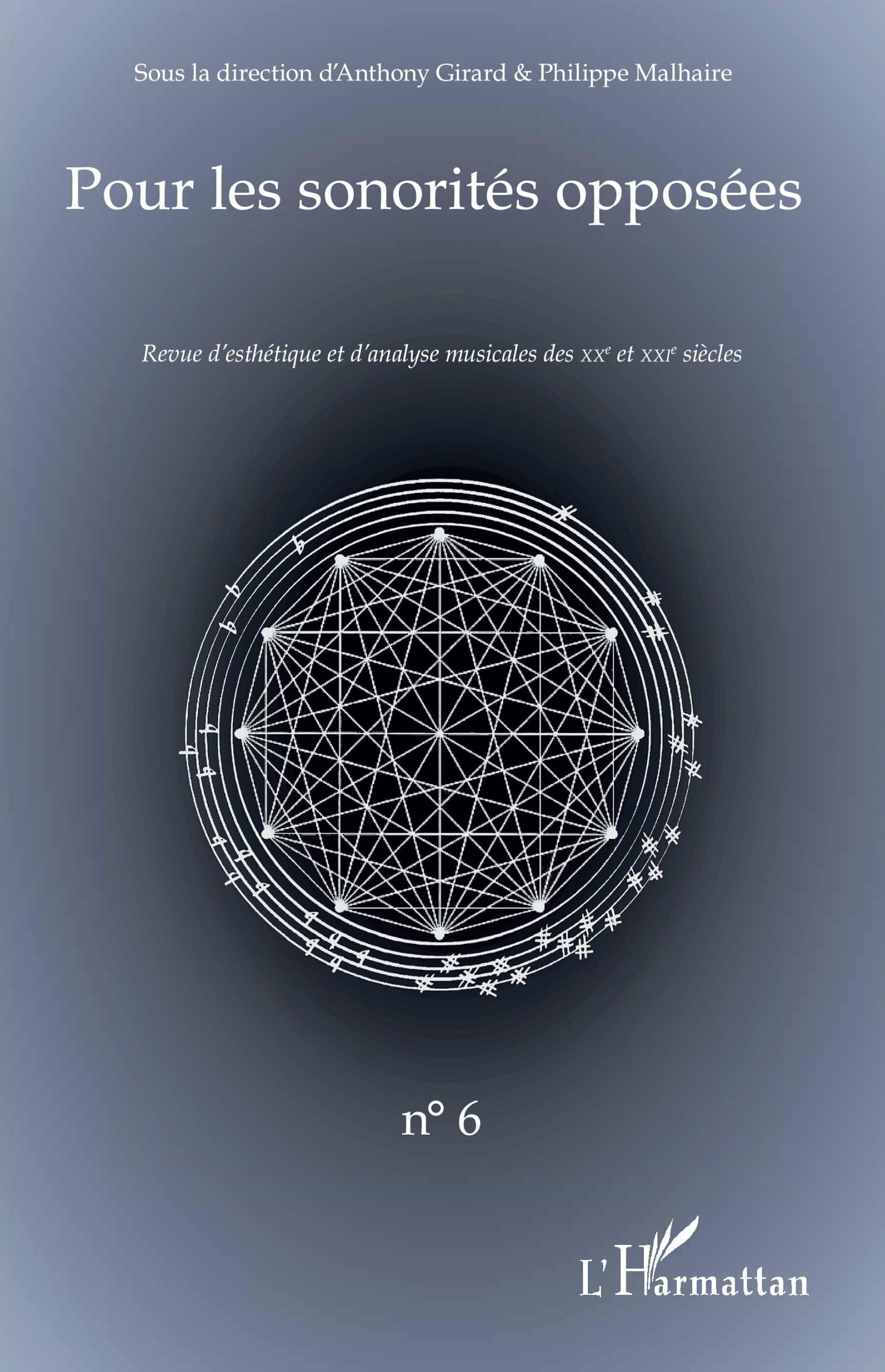 Pour les sonorités opposées: Revue d’esthétique et d’analyse musicales des XXe et XXIe siècles: 6