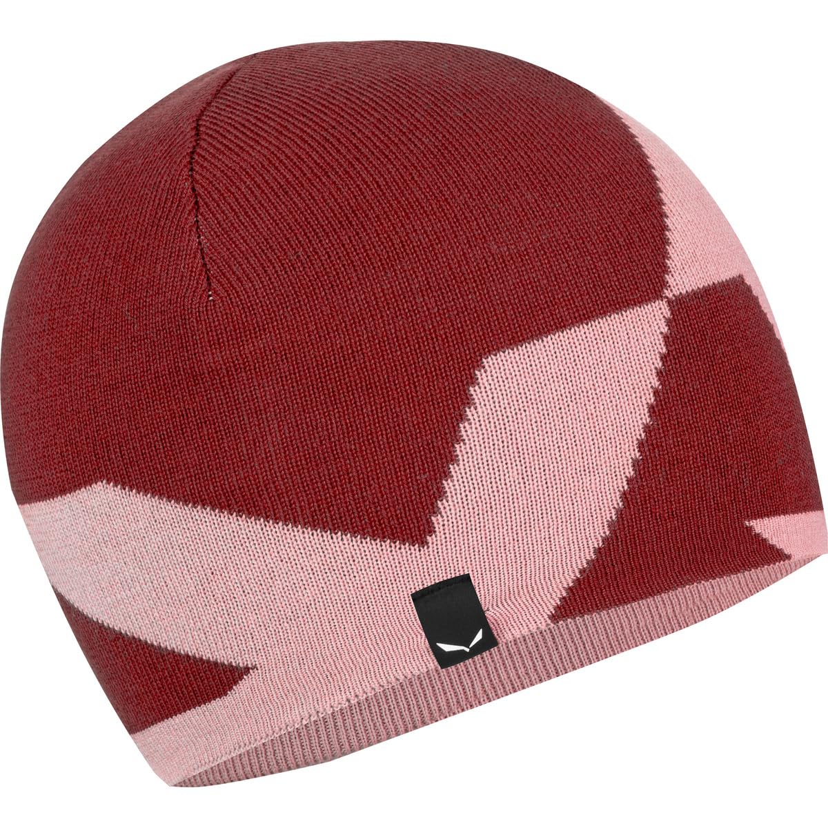 Salewa Pure Reversible Merino Beanie, Syrah Camou, Unisex