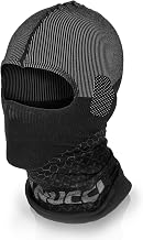 Vanucci VXA-6 Seamless Sturmhaube, Balaclava für Motorrad, Nahtlose Sturmhaube, Unisex-Unterhelmmütze für den Helm, leicht, atmungsaktiv, elastisch, schwarz, S-XL