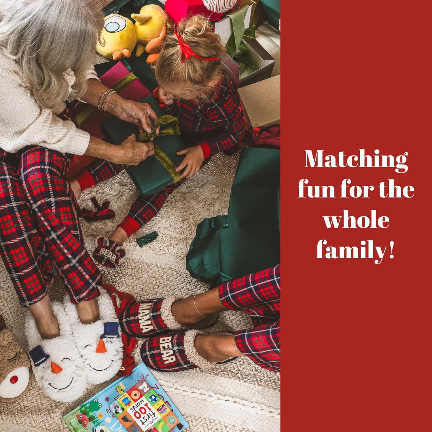 Dearfoams Women's Mama Bear Matching Family Gifts for Mom Clog - Image 2