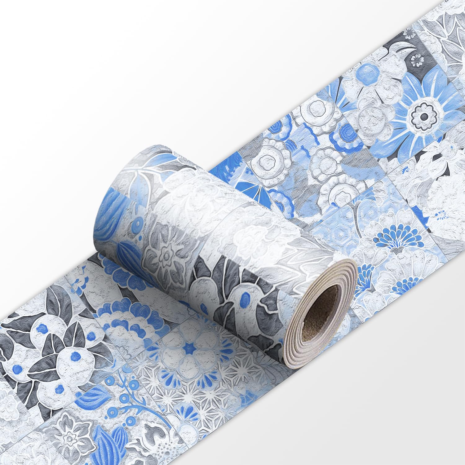 VisitRyl Wallpaper Border Self Adhesive Wall Tiles Decorative, Peel and Stick Wall Border Bathroom Stickers YX-294 15 * 240cm