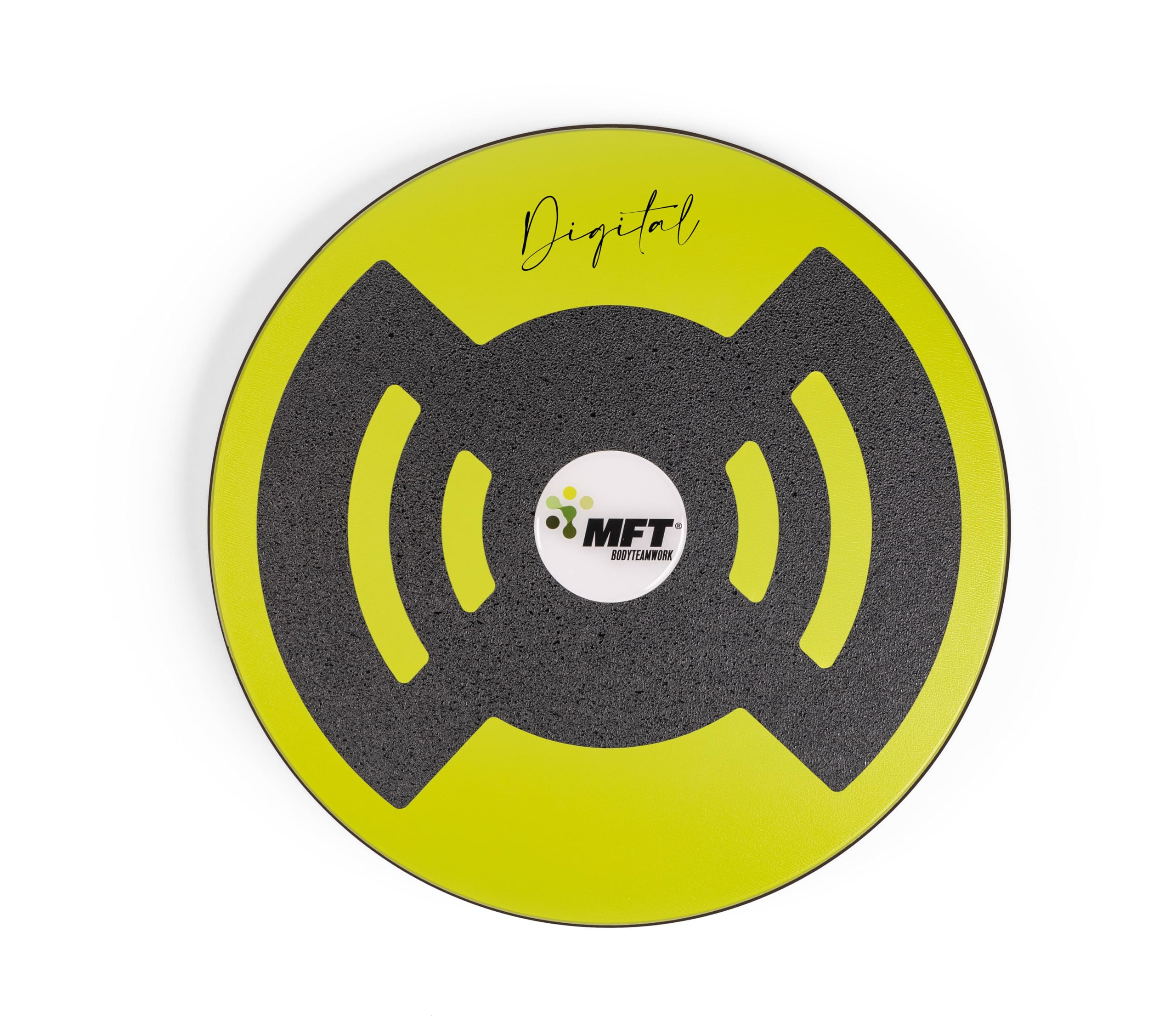 MFT Challenge Disc Digital Balance Board mit digitalem Balancesensor mit kostenloser App für Bewegung und Spaß, Premium Qualität aus Holz mit rutschfesten Belägen, Wackelbrett (made in Austria)
