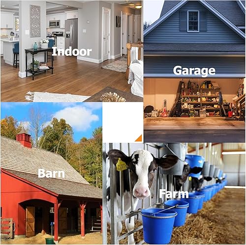 Miniatura 7 de Trampa para ratones, trampa para ratones, tapa de cubo de 5 galones, trampas para ratones humanas para jardín, sótanos, almacenes y cocina, paquete