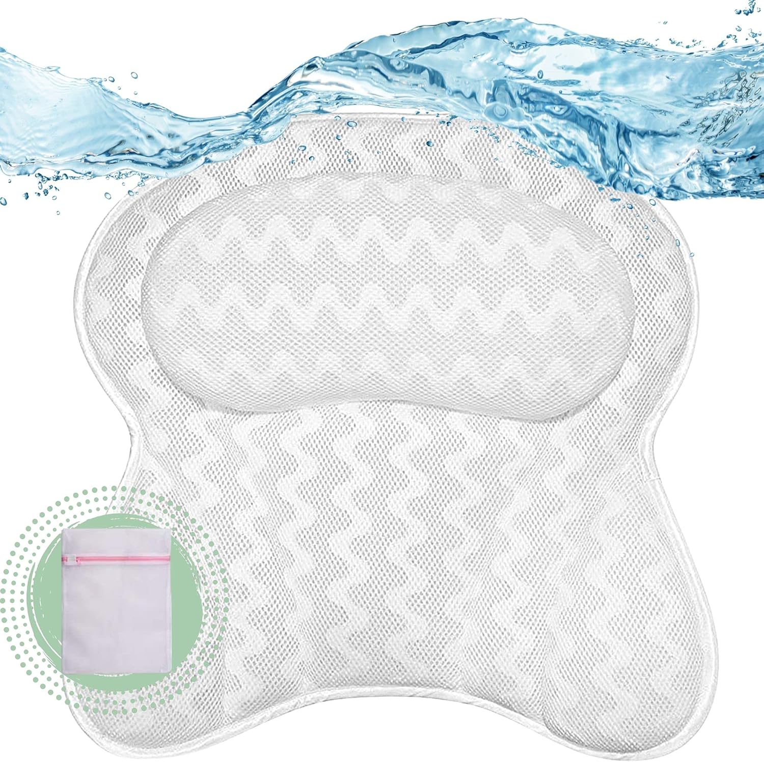 Bath Pillow Australia Soft Luxury Ergonomic Cushion for Bathtub