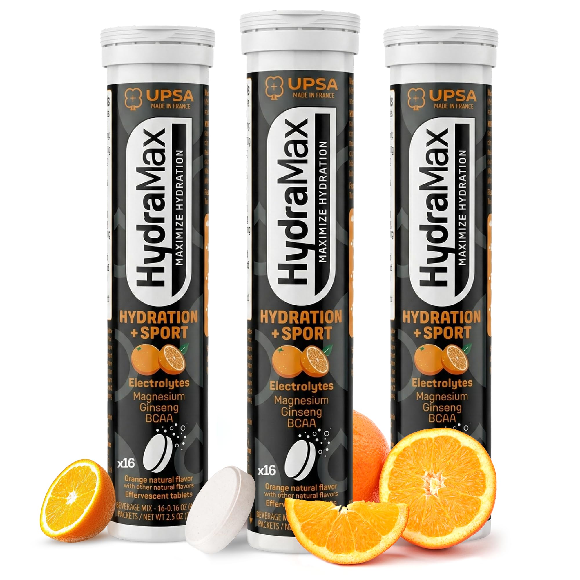Upsa Hydramax Hydration + Detox Electrolytes Tablet – Effervescent Hydrating with 4 Essential Electrolytes, Vitamin C, Artichoke & Ginger Extracts,48 Count (Detox x3) — Amazon image 15