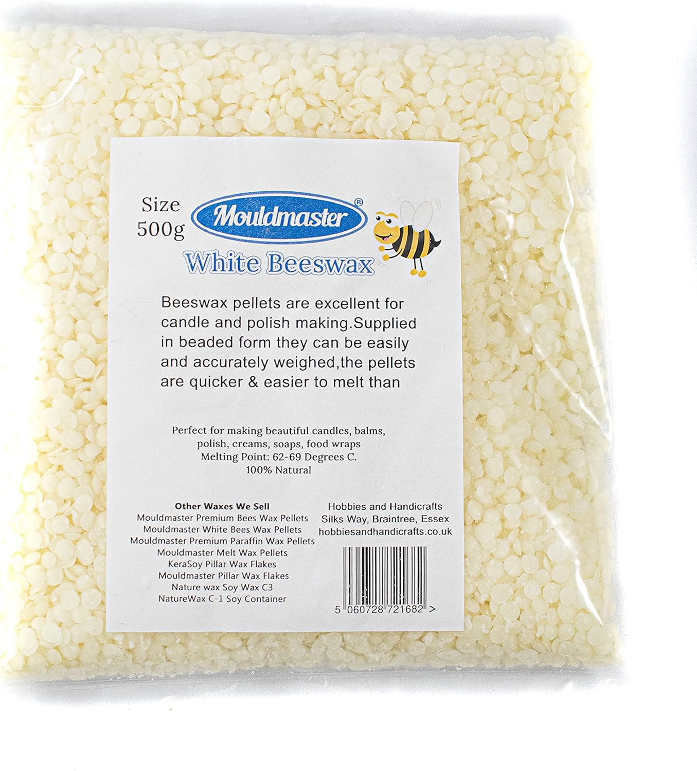 Mouldmaster, Golden Yellow Bees Wax, 750g