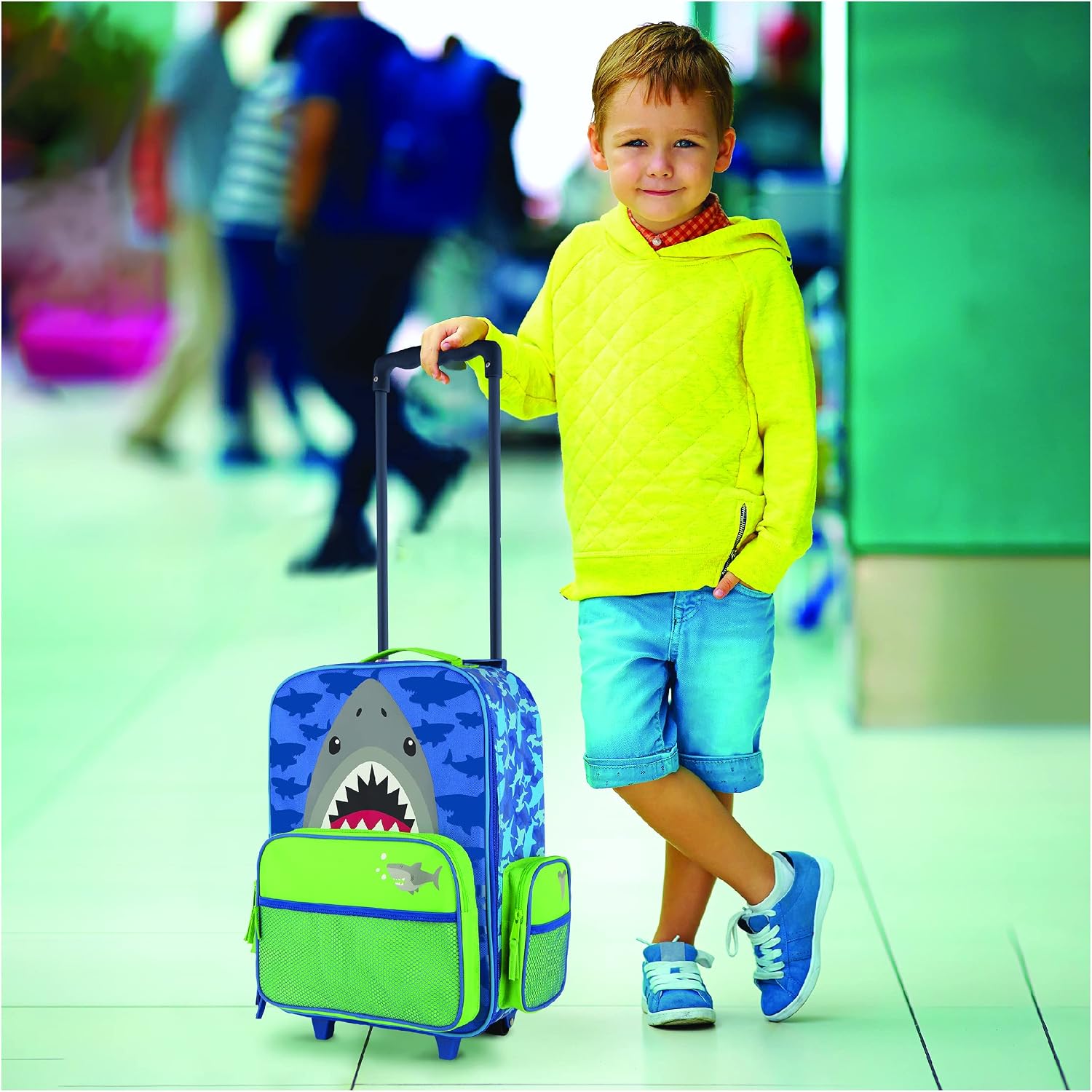 Stephen Joseph Classic Rolling Luggage