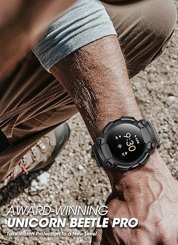 Miniatura 6 de SUPCASE Funda para Google Pixel Watch de 1.614 in con correa (Unicorn Beetle Pro), [protección de grado militar] [antiarañazos] Funda resistente