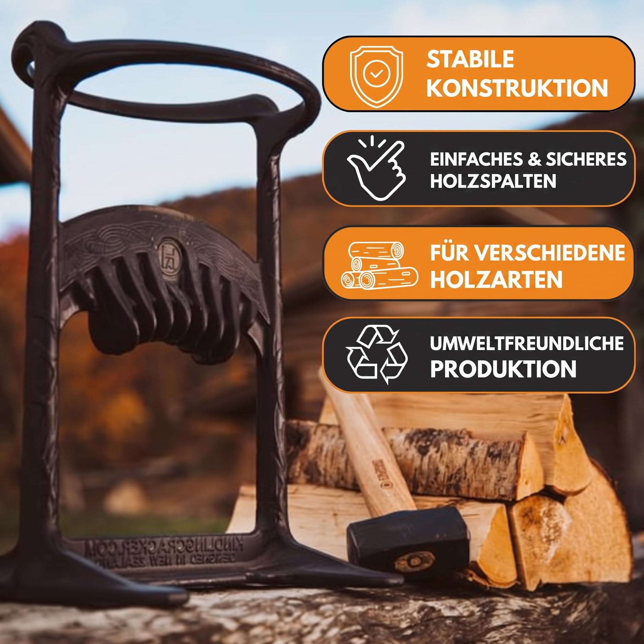 Amazon.com : Kindling Cracker King XL Cast Iron Kindling Splitter
