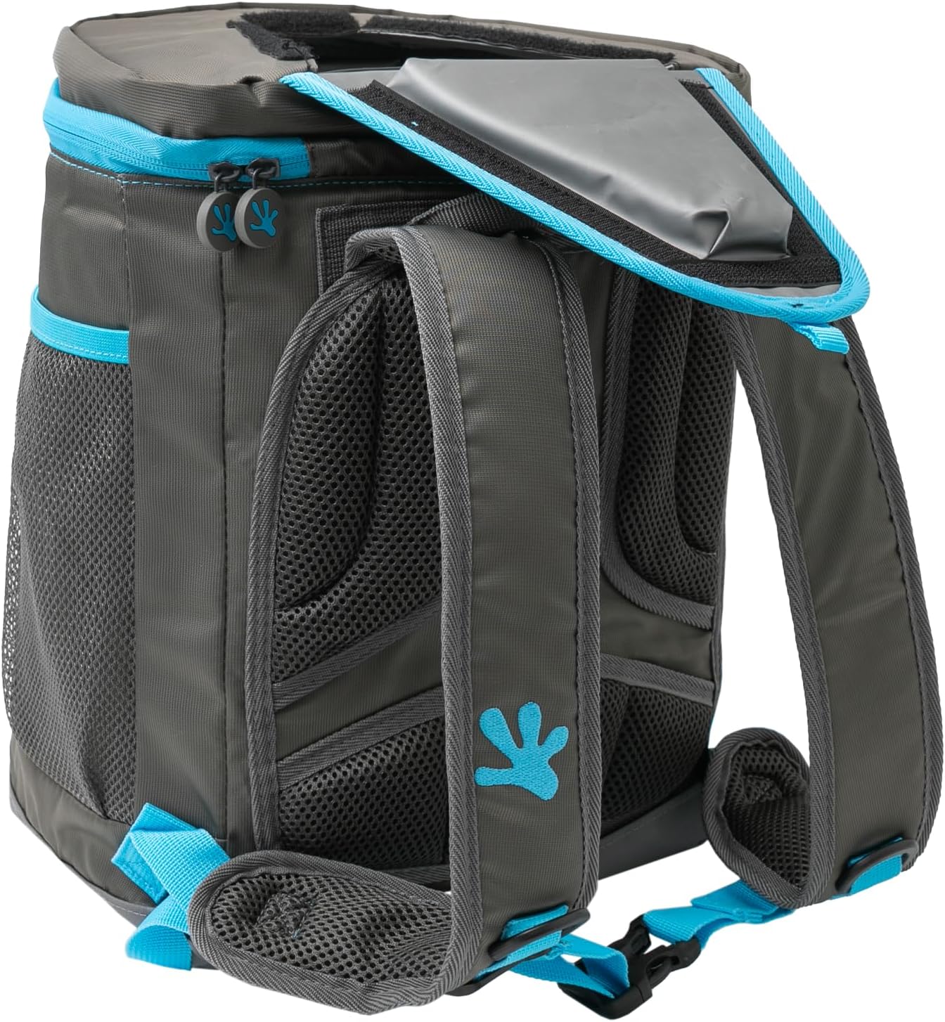 geckobrands Opticool Backpack Cooler Black/Bright Green
