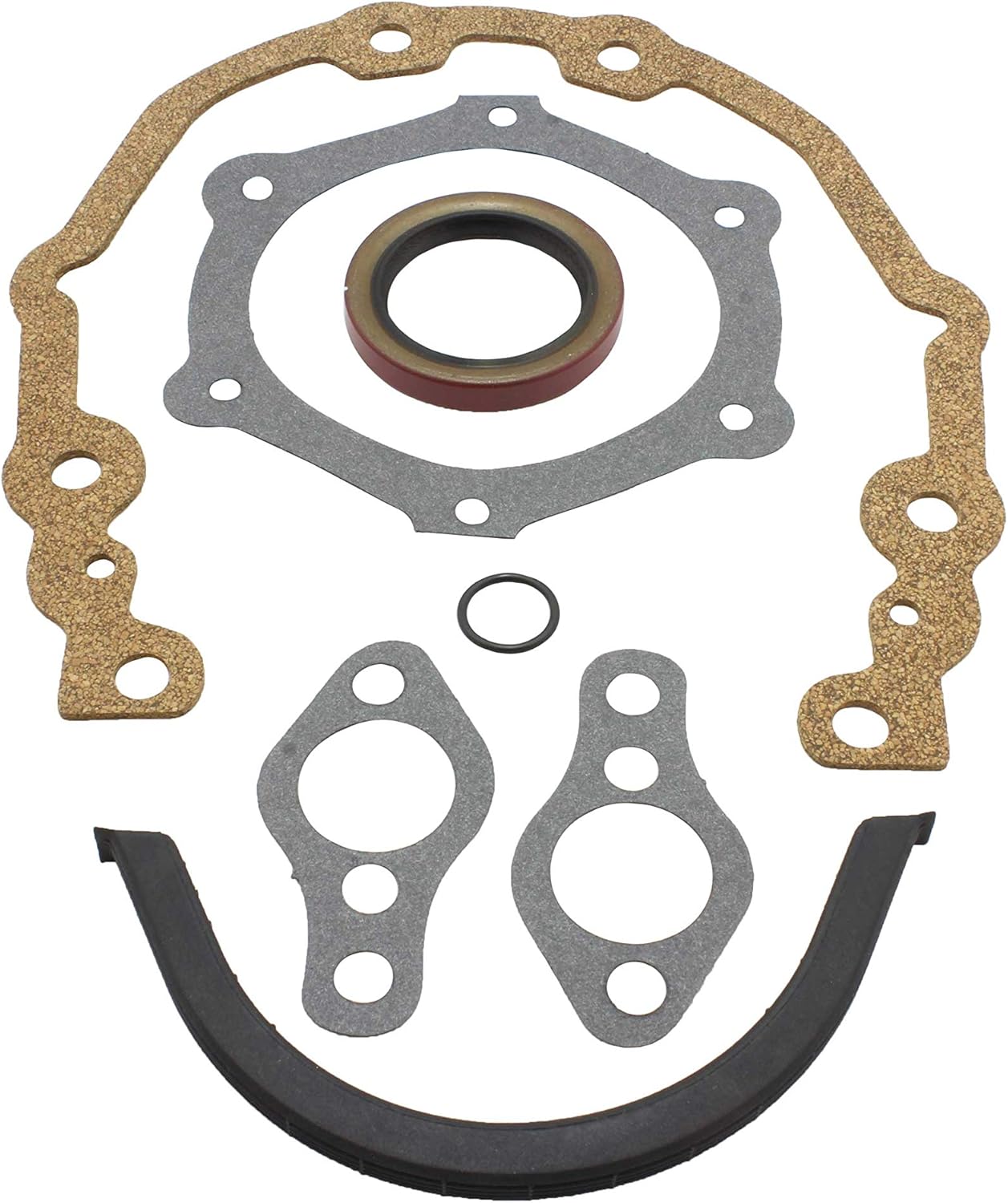 DNJ TC3110 Timing Cover Gasket for 1996-2002, AM General, Chevrolet, GMC, C1500, C2500, Express 1500, Express 2500, Hummer, K1500, K2500, Savana 2500, 5.0L, 5.7L, V8, OHV, 16V, 305cid, 350cid