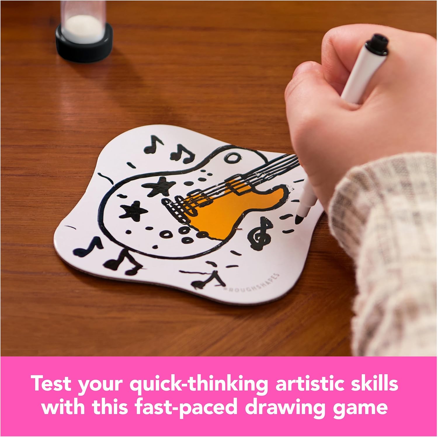 Spin Master Games, Rough Shapes, Quick-Drawing Game for Artists & Doodlers of All Levels with Hilarious & Challenging Prompts, Easy Indoor Activity, for Kids & Family, 3-10 Players, Ages 8 & Up 6