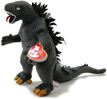 Amazon Ty Classic ビーニーベイビーズ ゴジラ 白目 Godzilla おもちゃ おもちゃ