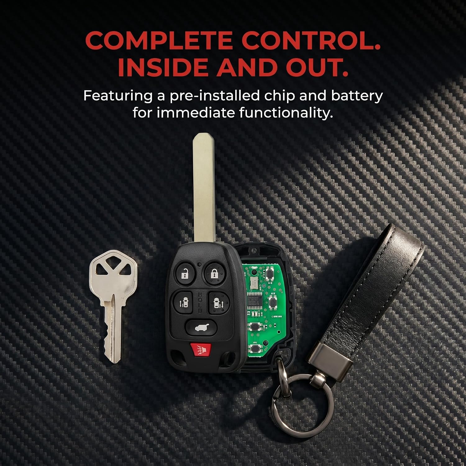 Key Fob Remote Replacement Fits for 2011 2012 2013 Honda Odyssey
