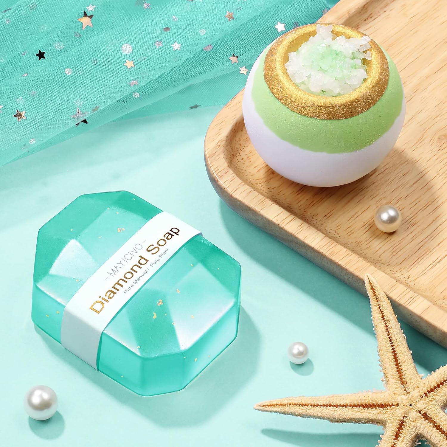 Valentines Day Birthday Gifts for Women Self Care Gifts Get Well Soon Gifts, Ocean Relaxing Spa Gifts Basket Care Package with Flannel Blanket, Unique Gifts for Her Mom Wife Girlfriend Friend Sister - Image 7