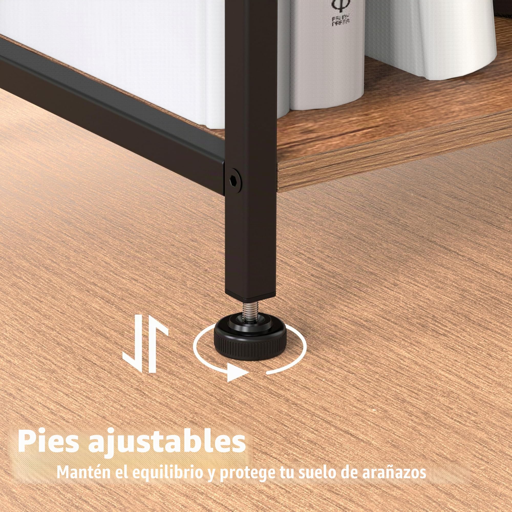 VEDECASA Estantería de libros mesa auxiliar con estante de 3 niveles para vinilos, soporte para discos de vinilo para sala de estar, mesa auxiliar con reproductor de vinilos para hasta 200 álbumes