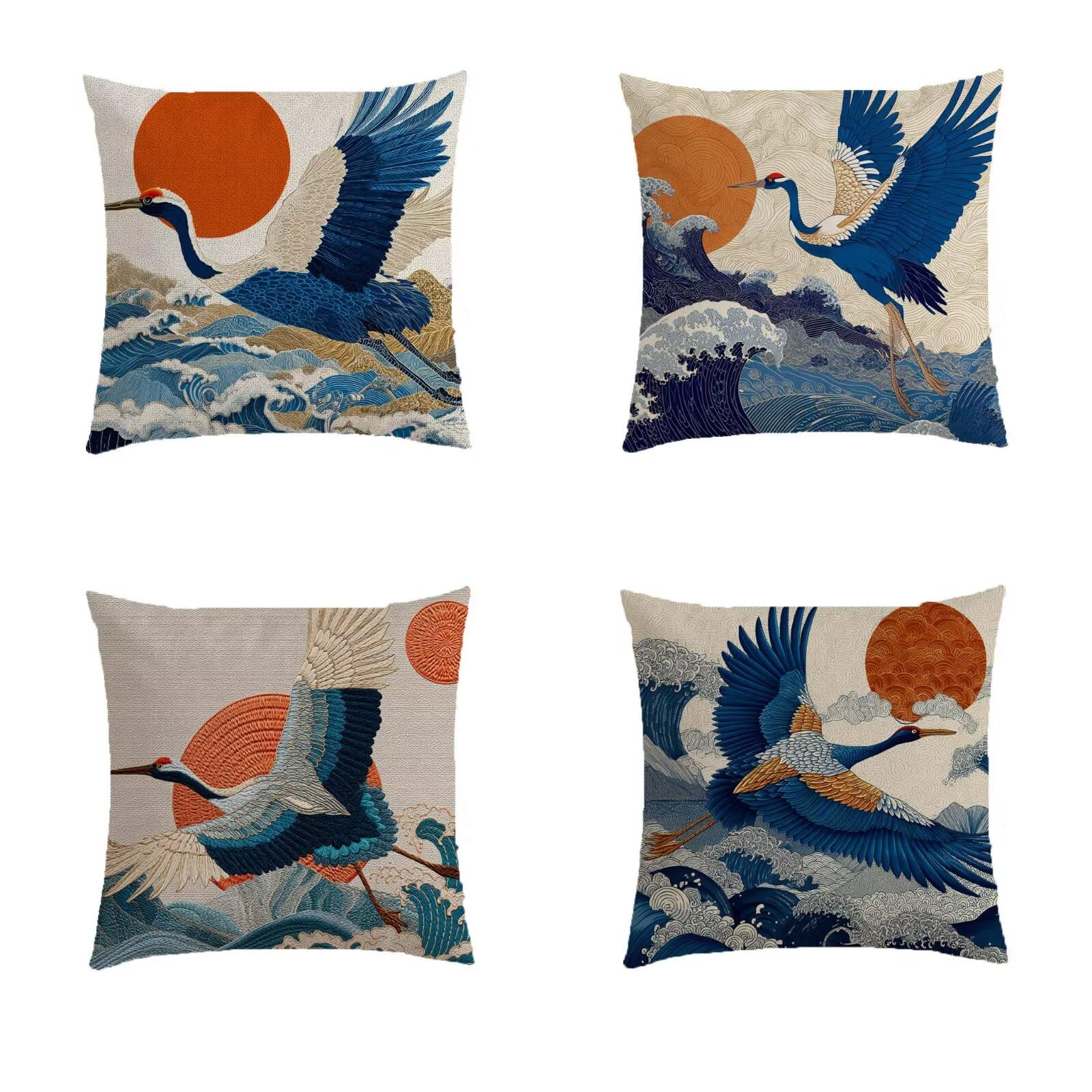Bird gifts housse de coussin 80x80 cm, une idée cadeau décoration originale