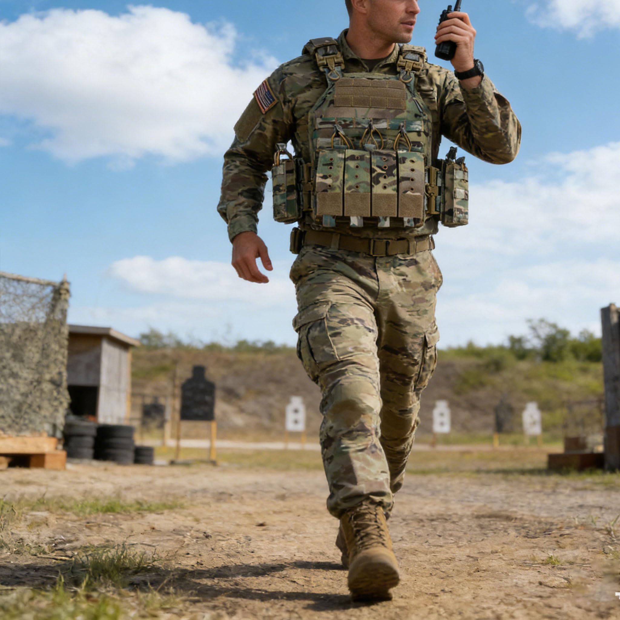 vAv YAKEDA Camo Tactical Outdoor Carrier Vest