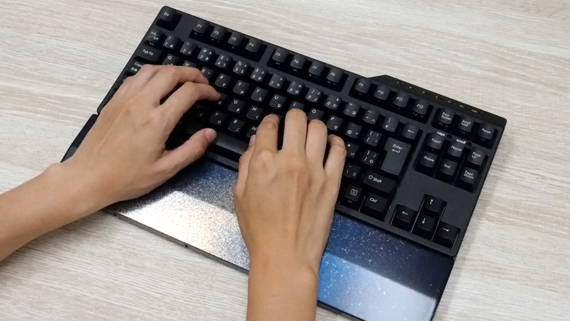 Amazon.co.jp：FILCO キーボード専用木製漆塗りリストレスト 銀河(金)S 