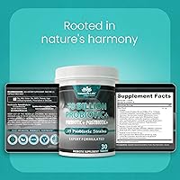 Vista 9 de NaturaLife Labs Probióticos 70 mil millones de CFU – 15 cepas con prebiótico y postbiótico orgánico – Fórmula 3 en 1 – 30 cápsulas veganas