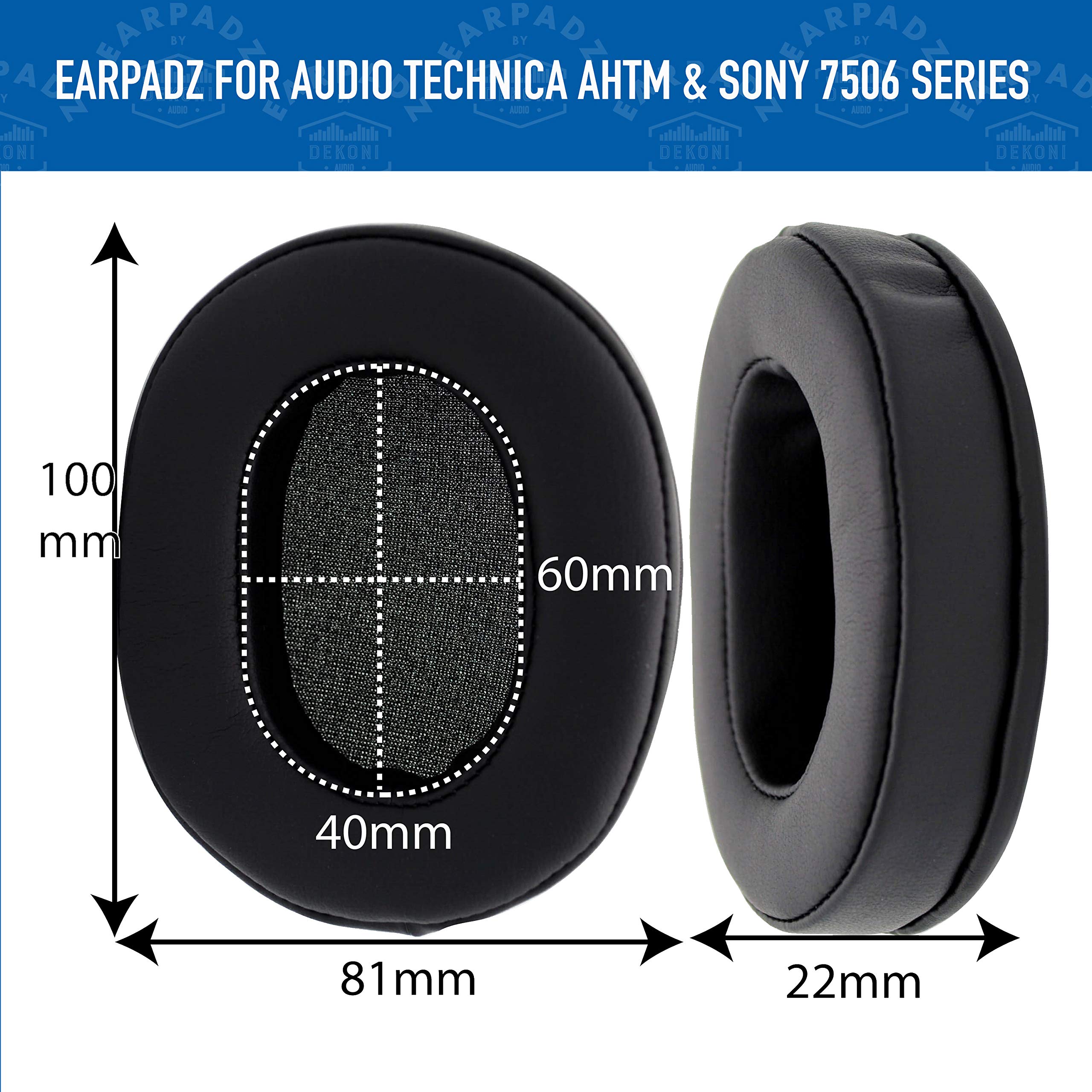 Amazon.co.jp: Earpadz Audio Technica ATH-M50X Mシリーズ交換用