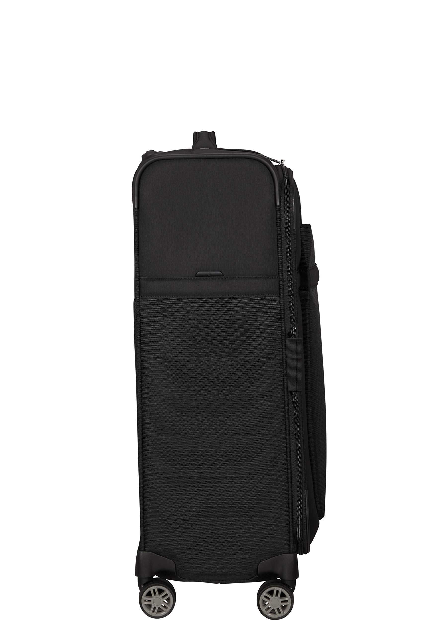 Samsonite Airea - Spinner M Expandable, walizka, 67 cm, 73,5/81,5 L, czarny (czarny)