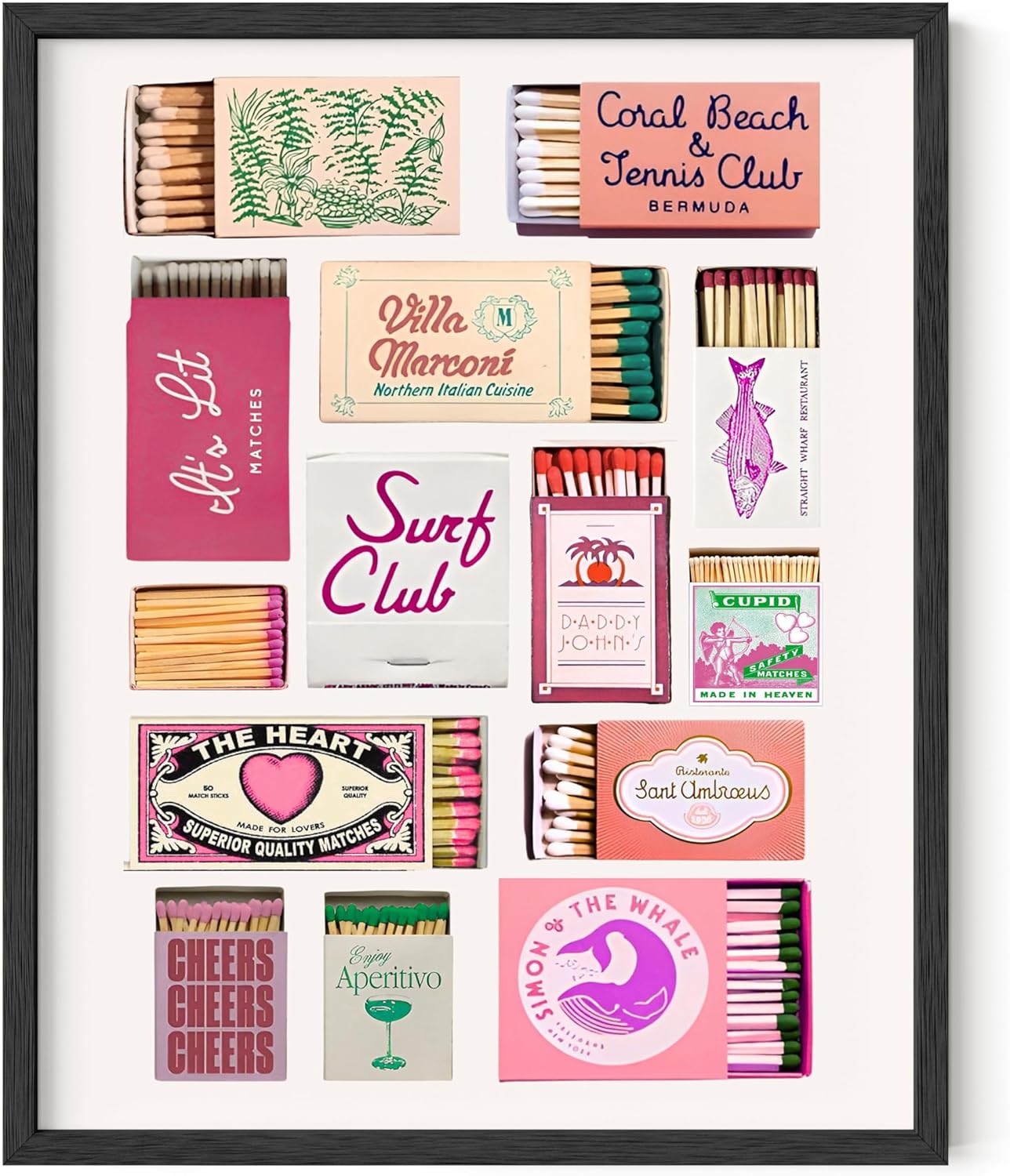 Amazon.com: HAUS AND HUES Dorm Room Wall Art - Aesthetic College Dorm ...