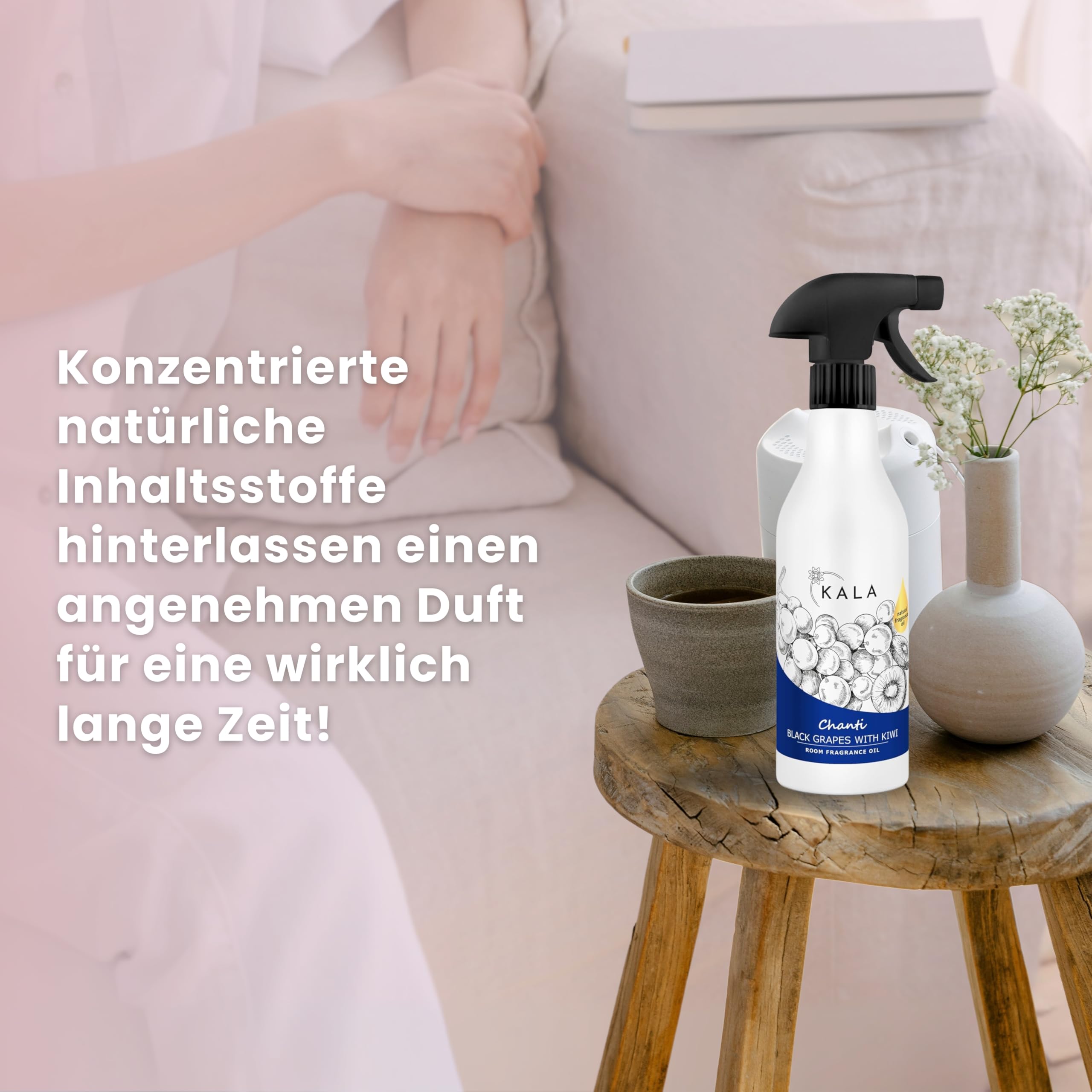 KALA CHANTI — profesjonalne olejki zapachowe do pomieszczeń z neutralizacją zapachów. Olejek zapachowy do wszystkich pomieszczeń: pokoju, restauracji, biura, poczekalni, toalety, łazienki, samochodów, klubów itp. (Cashmere, 250 ml)