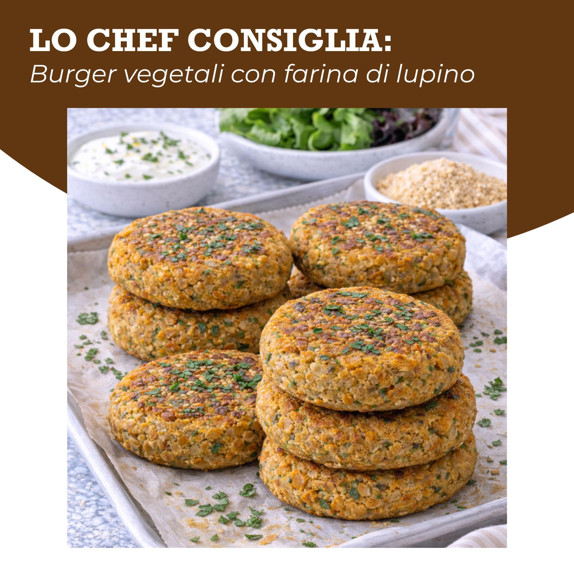 Oltresole - Harina de Altramuz Ecológica 1 kg - Harina de Legumbre Ecológica, Rica en Proteínas, Baja en Carbohidratos, Rica en Fibra, Perfecta para Dulces y Salados, Vegana