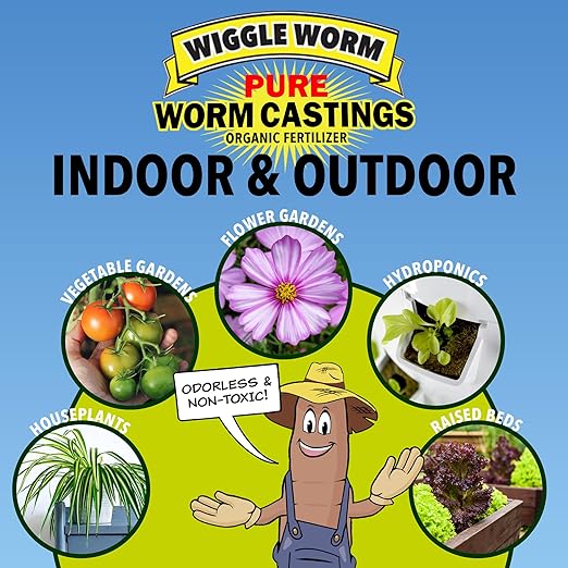 Wiggle Worm 100% Orgánico Humus de Lombriz 15 lbs Pack de 2 miniatura 7