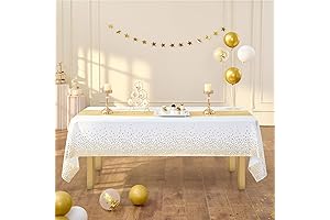 White Sequin Tablecloth - Illuminating Your Celebrations