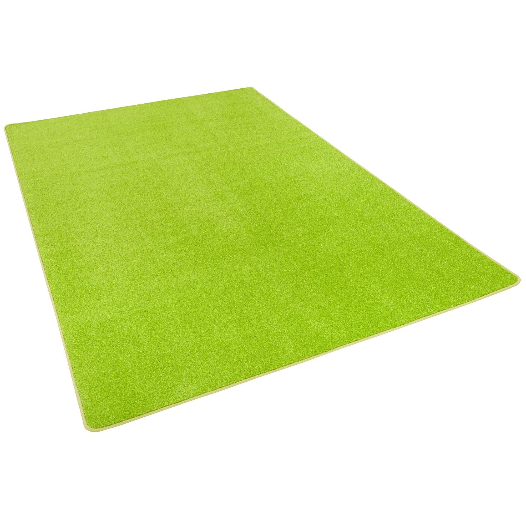 Tapis Trend Velours Poils Courts Uni Moderne Facile Entretien Salon