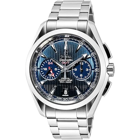 Amazon Omega シーマスター アクアテラ クロノグラフ Gmt Seamaster Aqua Terra Chronograph Gmt Co Axial 新品 Ref 231 10 43 52 03 001 並行輸入品 Om592 レディース腕時計 腕時計 通販